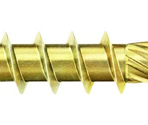 Fischer 660209 Wkręty do płyt MDF 4.5 mm 50 mm sześciokąt cynkowany galwanicznie 200 szt.