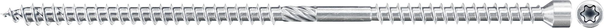 Fischer 659402 Wkręt o łbie stożkowym płaskim 8 mm 335 mm sześciokąt 50 szt. - obrazek 1