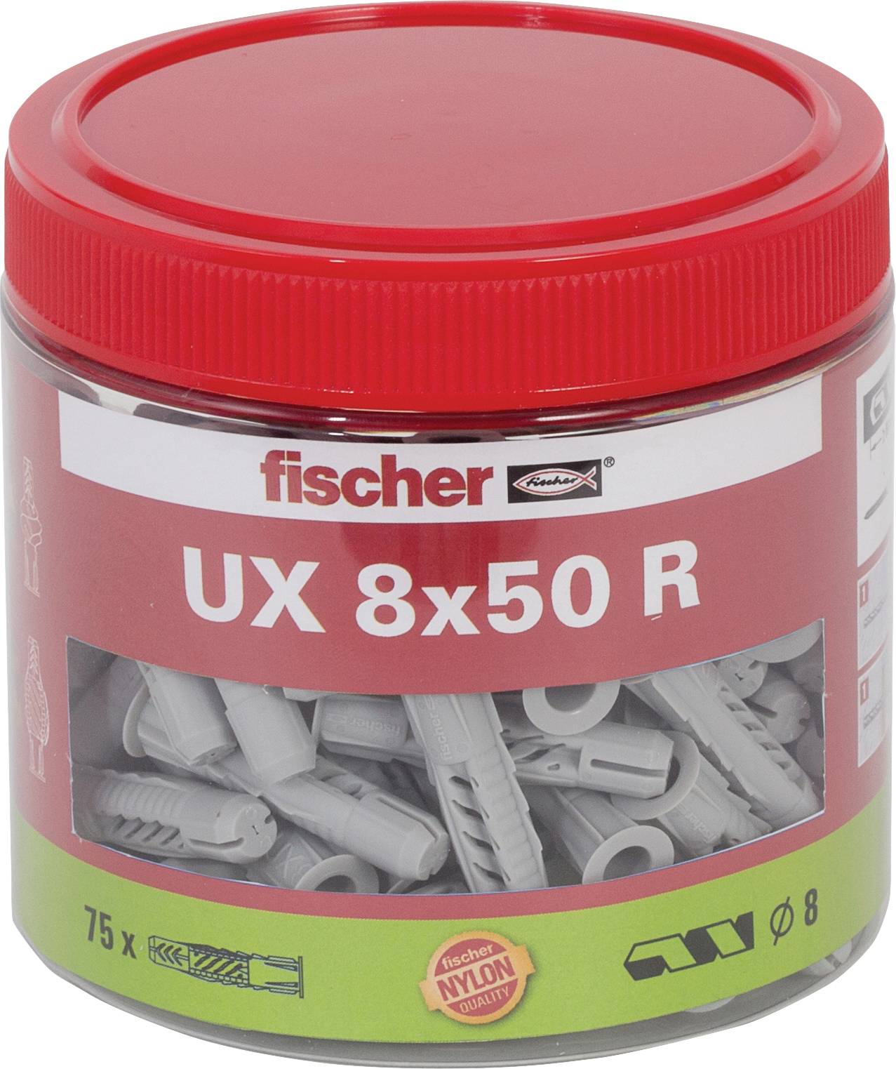 Fischer 531026 Kołek uniwersalny 50 mm 8 mm 1 szt. - obrazek 1