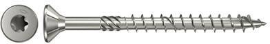 Fischer 40569 Wkręt z łbem płaskim 6.0 mm 100 mm sześciokąt stal nierdzewna 100 szt. - obrazek 1