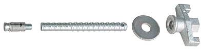 Fischer Element mocujący wiertnic diamentowych 200 mm 90680 1 szt. (Ø x D) 16 mm x 200 mm