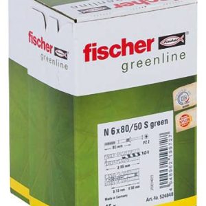 Fischer 524848 Kołek wbijany 80 mm 6 mm 45 szt. Fischer 524848 Kołek wbijany 80 mm 6 mm 45 szt.