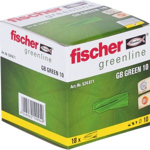Fischer 524871 Kołek do gazobetonu 10 mm 18 szt. Fischer 524871 Kołek do gazobetonu 10 mm 18 szt.
