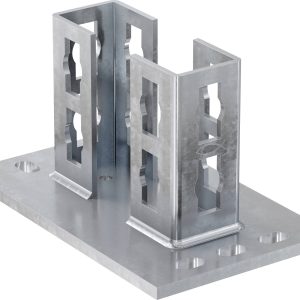 Fischer PSF 62D Kołnierz siodłowy stal 533742 5 szt.