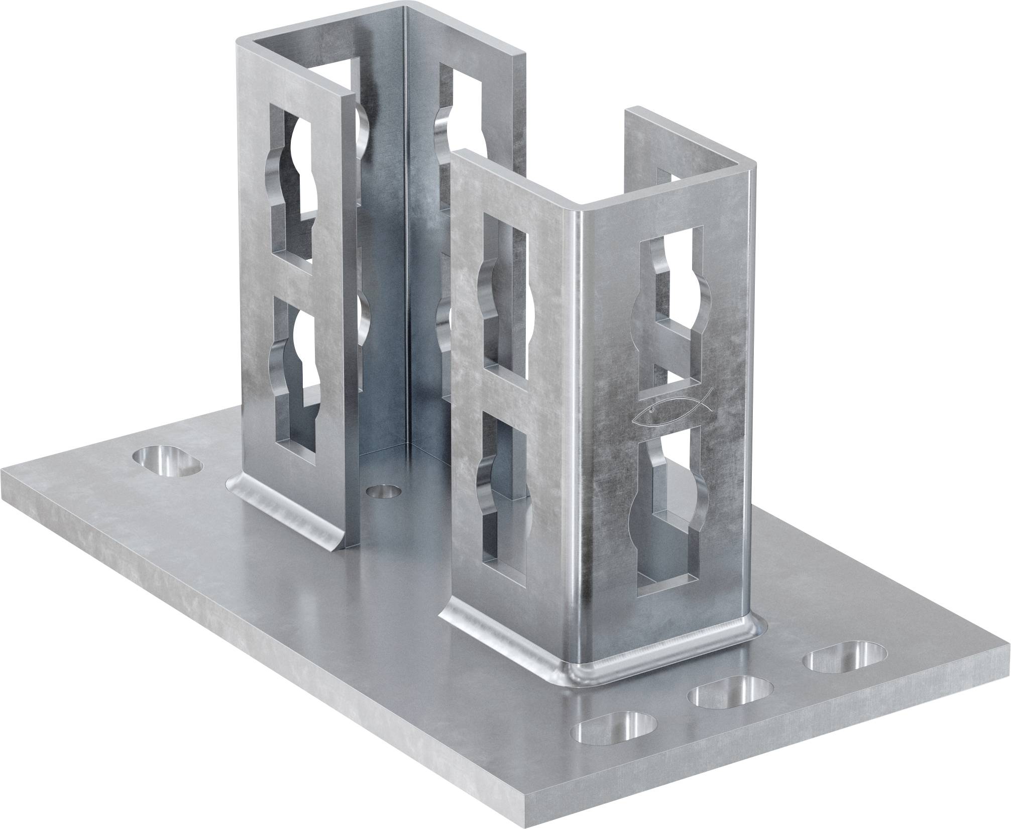 Fischer PSF 62D Kołnierz siodłowy stal 533742 5 szt. - obrazek 1