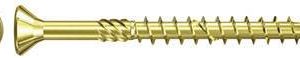 Fischer 660205 Wkręty do płyt MDF 4 mm 45 mm sześciokąt cynkowany galwanicznie 200 szt.