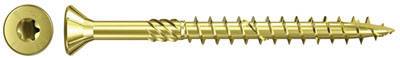 Fischer 660205 Wkręty do płyt MDF 4 mm 45 mm sześciokąt cynkowany galwanicznie 200 szt. - obrazek 1