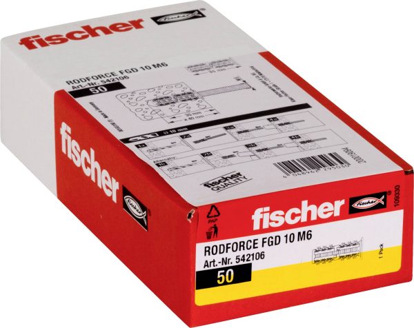 Fischer 542106 Kołek 35 mm 10 mm 50 szt.
