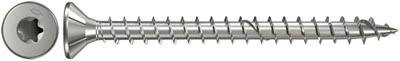 Fischer 657070 Wkręt o łbie stożkowym płaskim 5 mm 30 mm sześciokąt cynkowany galwanicznie 200 szt.