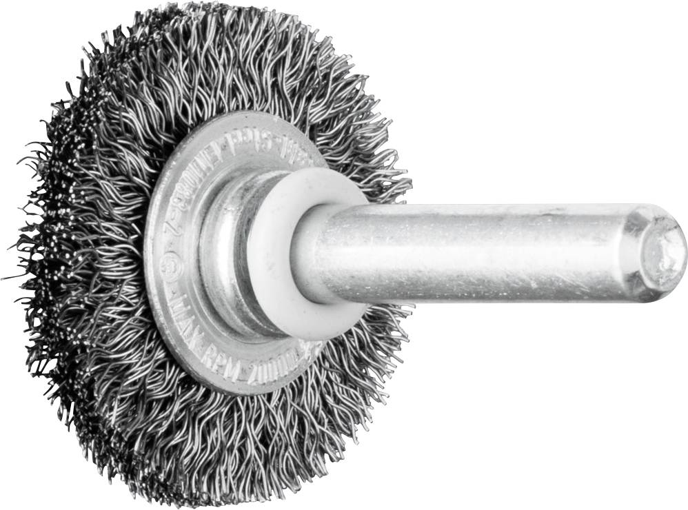 PFERD TOOLS Szczotka okrągła z chwytem, niepleciona RBU 3006/6 ST 0,20 Rbu 43102001 10 szt. - obrazek 1