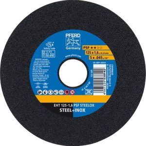 Tarcza tnąca prosta PFERD TOOLS PSF STEELOX 61721121 125 mm 25 szt. Tarcza tnąca prosta PFERD TOOLS PSF STEELOX 61721121 125 mm 25 szt.