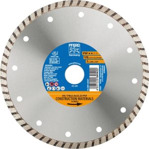 PFERD TOOLS 68017222 Dg Psf Tarcza tnąca diamentowa Średnica 178 mm Średnica otworu 22.23 mm 1 szt. PFERD TOOLS 68017222 Dg Psf Tarcza tnąca diamentowa Średnica 178 mm Średnica otworu 22.23 mm 1 szt.