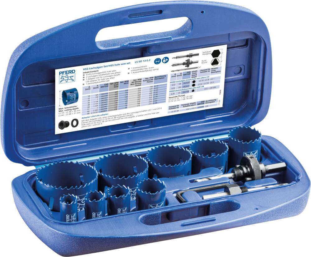 Zestaw otwornic PFERD TOOLS 25900010 1 szt. - obrazek 1