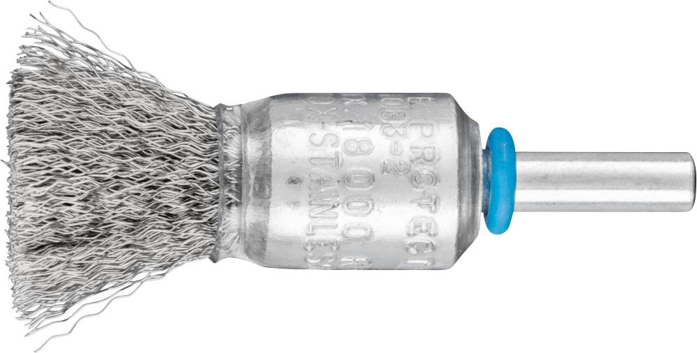 PFERD TOOLS Szczotka pędzlowa z chwytem, niepleciona PBU 1516/6 INOX 0,20 Pbu 43203007 10 szt. - obrazek 1