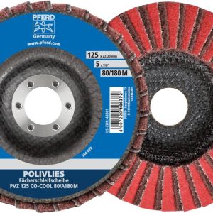 PFERD TOOLS 44695111 Pvz Tarcza lamelkowa Średnica 125 mm Średnica otworu 22.23 mm Wielkość ziarna 100 5 szt. PFERD TOOLS 44695111 Pvz Tarcza lamelkowa Średnica 125 mm Średnica otworu 22.23 mm Wielkość ziarna 100 5 szt.