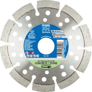 PFERD TOOLS 68000042 Ds Sg Tarcza tnąca diamentowa Średnica 125 mm Średnica otworu 22.23 mm 1 szt. PFERD TOOLS 68000042 Ds Sg Tarcza tnąca diamentowa Średnica 125 mm Średnica otworu 22.23 mm 1 szt.