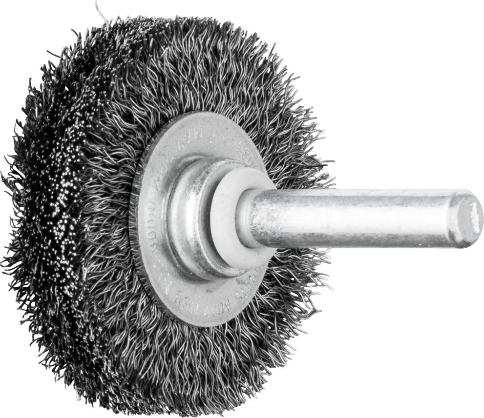 PFERD TOOLS Szczotka okrągła z chwytem, niepleciona RBU 4009/6 ST 0,20 Rbu 43103001 10 szt. - obrazek 1