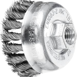 PFERD TOOLS Szczotka garnkowa z gwintem, pleciona POS TBG 65/M14 ST 0,35 Tbg 43305002 1 szt. PFERD TOOLS Szczotka garnkowa z gwintem, pleciona POS TBG 65/M14 ST 0,35 Tbg 43305002 1 szt.