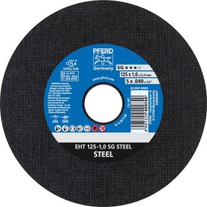 Tarcza tnąca prosta PFERD TOOLS SG STEEL 61341082 125 mm 25 szt. Tarcza tnąca prosta PFERD TOOLS SG STEEL 61341082 125 mm 25 szt.