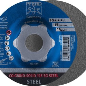 PFERD TOOLS 64185115 Cc-Grind-Solid Sg Steel Tarcza ścierna Średnica 115 mm 10 szt. PFERD TOOLS 64185115 Cc-Grind-Solid Sg Steel Tarcza ścierna Średnica 115 mm 10 szt.