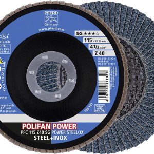 Tarcza lamelkowa PFERD TOOLS Z Sg Power Steelox 67784115 10 szt. Tarcza lamelkowa PFERD TOOLS Z Sg Power Steelox 67784115 10 szt.