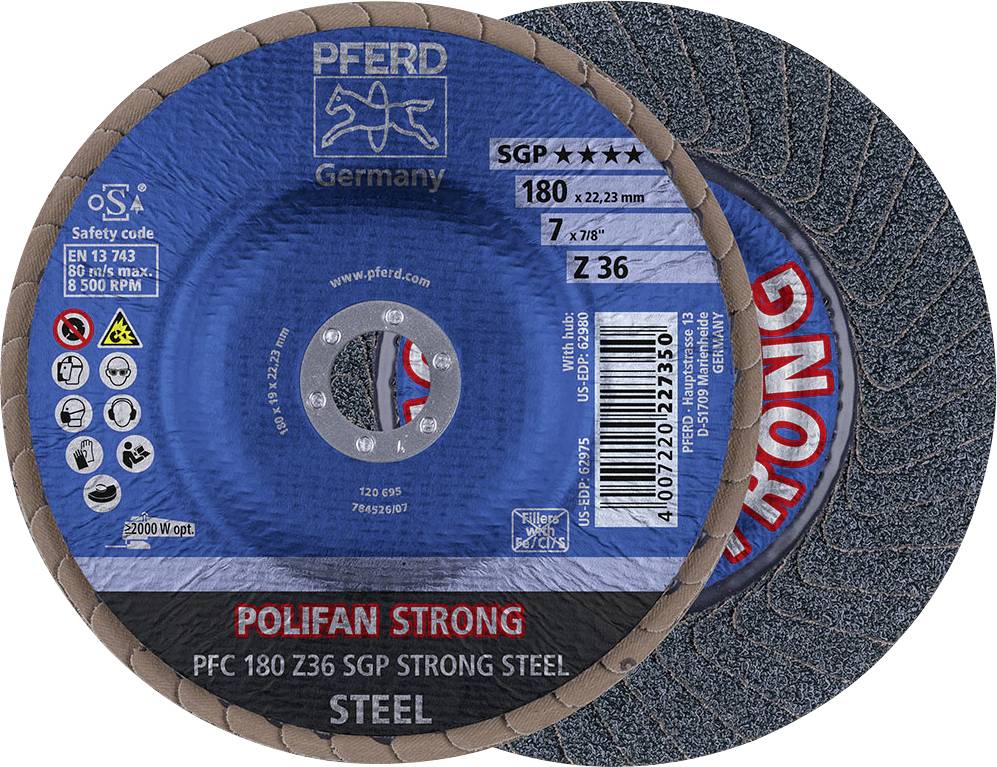 Tarcza listkowa POLIFAN PFC 180 Z 36 SGP STRONG STEEL PFERD TOOLS Z Sgp Strong Steel 67788080 10 szt. - obrazek 1