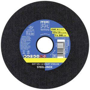 Zestaw tarcz tnących PFERD TOOLS EHT 125-1,0 START (10) 69121041 125 mm 10 szt. Zestaw tarcz tnących PFERD TOOLS EHT 125-1,0 START (10) 69121041 125 mm 10 szt.