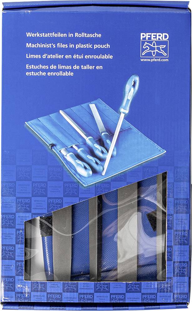 Zestaw pilników PFERD TOOLS 543 WRU 250 H 3 11801543 250 mm 1 szt. - obrazek 1