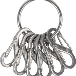 NITE Ize Kółko do kluczy NI-KRGS-11-R3 KeyRing 6 S-Biner srebrny 1 szt. NITE Ize Kółko do kluczy NI-KRGS-11-R3 KeyRing 6 S-Biner srebrny 1 szt.