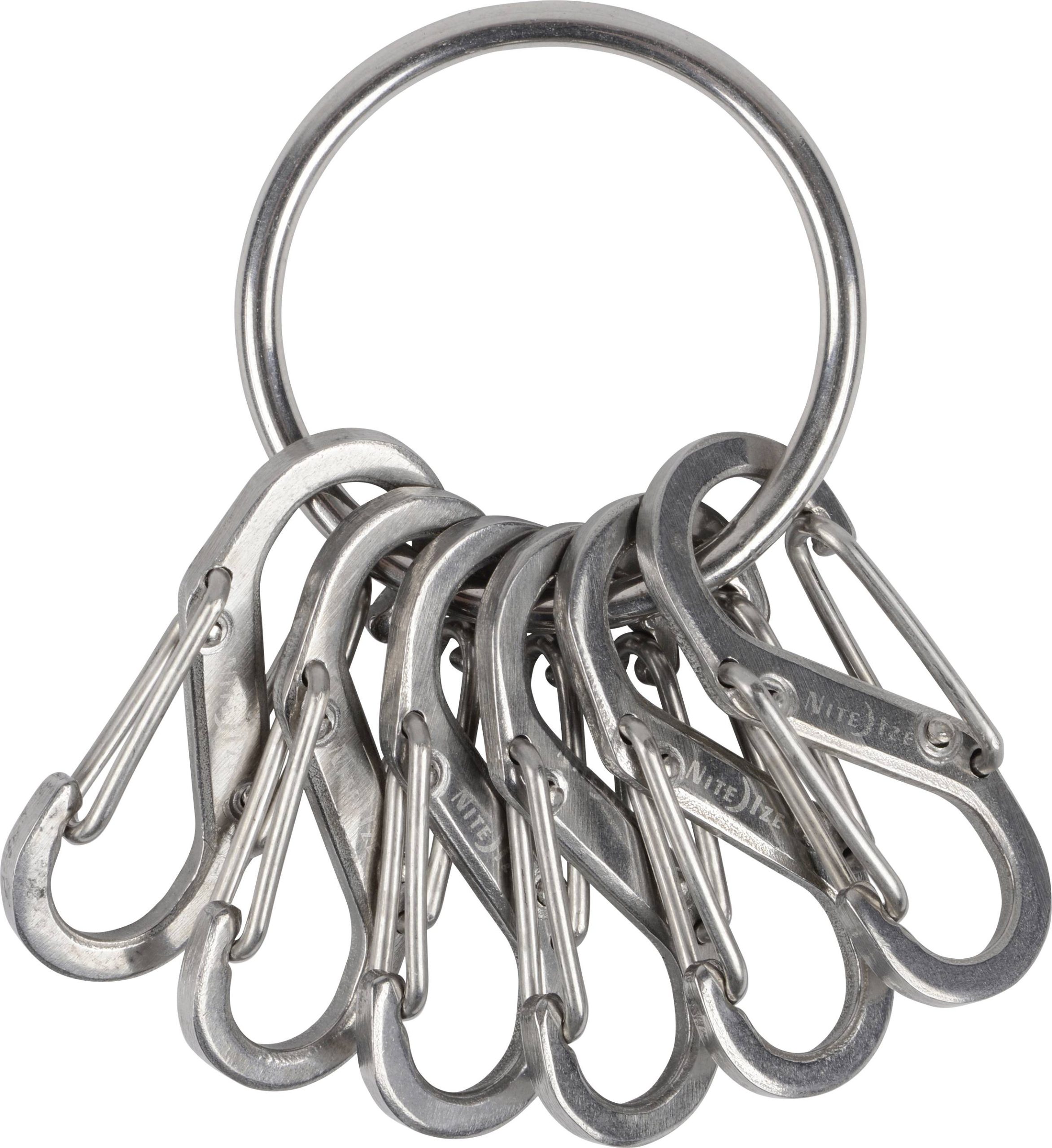NITE Ize Kółko do kluczy NI-KRGS-11-R3 KeyRing 6 S-Biner srebrny 1 szt. - obrazek 1