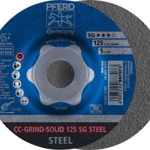 PFERD TOOLS 64185125 Cc-Grind-Solid Sg Steel Tarcza ścierna Średnica 125 mm 10 szt. PFERD TOOLS 64185125 Cc-Grind-Solid Sg Steel Tarcza ścierna Średnica 125 mm 10 szt.