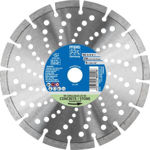 PFERD TOOLS 68000044 Ds Sg Tarcza tnąca diamentowa Średnica 230 mm Średnica otworu 22.23 mm 1 szt. PFERD TOOLS 68000044 Ds Sg Tarcza tnąca diamentowa Średnica 230 mm Średnica otworu 22.23 mm 1 szt.