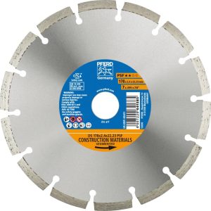 PFERD TOOLS 68017221 Ds Psf Tarcza tnąca diamentowa Średnica 178 mm Średnica otworu 22.23 mm 1 szt. PFERD TOOLS 68017221 Ds Psf Tarcza tnąca diamentowa Średnica 178 mm Średnica otworu 22.23 mm 1 szt.