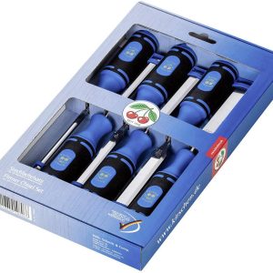 Zestaw dłut, 1008 w pudełku samoobsługowym, 6 sztuk. Kirschen 1118000 Zestaw dłut, 1008 w pudełku samoobsługowym, 6 sztuk. Kirschen 1118000