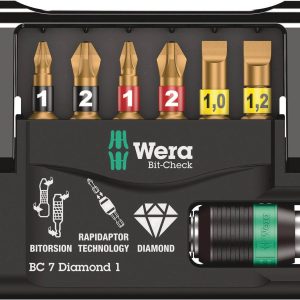 Bity Wera Bit-Check 7 Diamond 1 05073419001 1 szt. Bity Wera Bit-Check 7 Diamond 1 05073419001 1 szt.