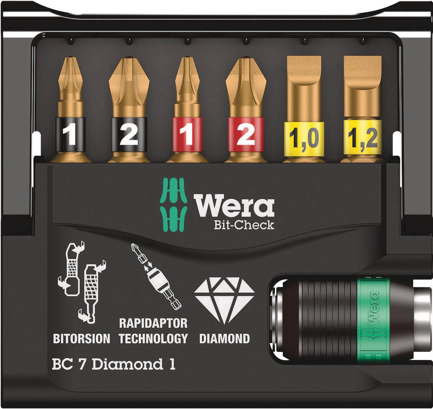 Bity Wera Bit-Check 7 Diamond 1 05073419001 1 szt. - obrazek 1