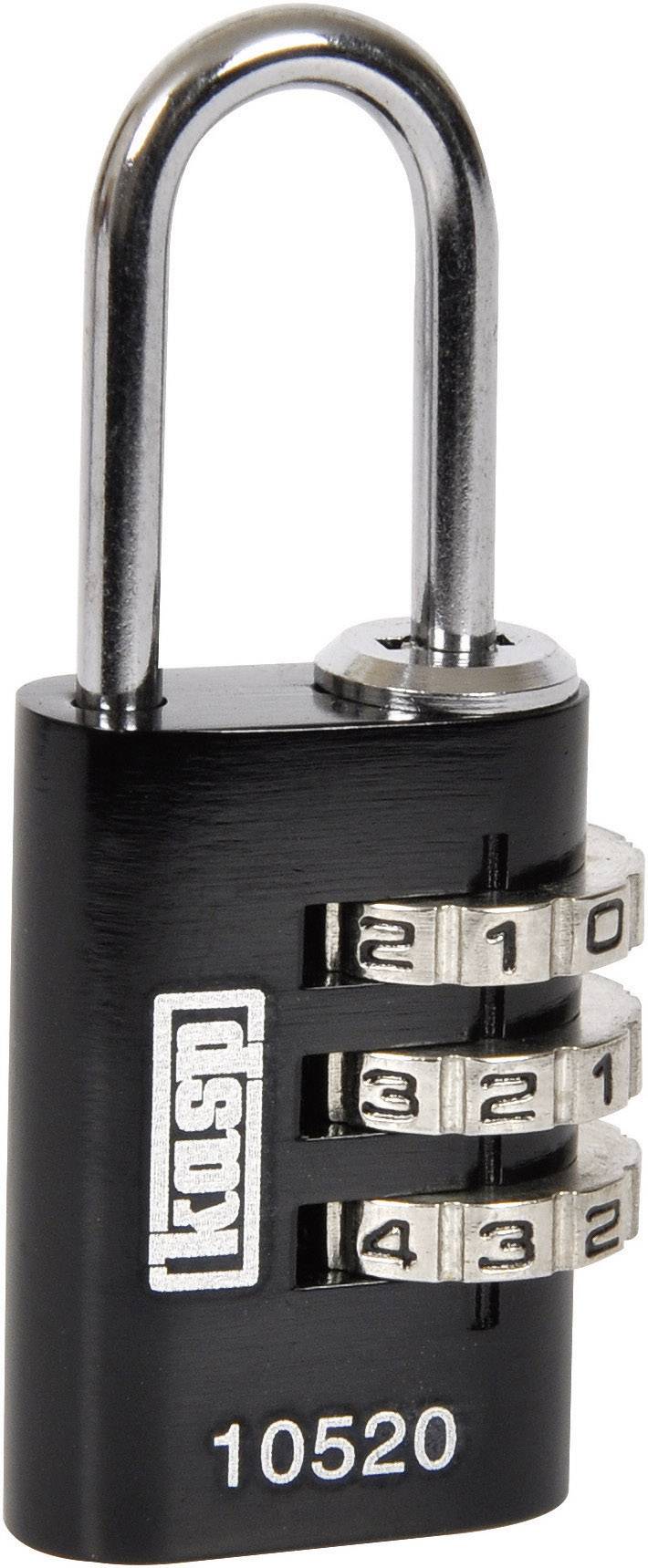 Kłódka Kasp K10520BLAD 20 mm z zamkiem szyfrowym - obrazek 1