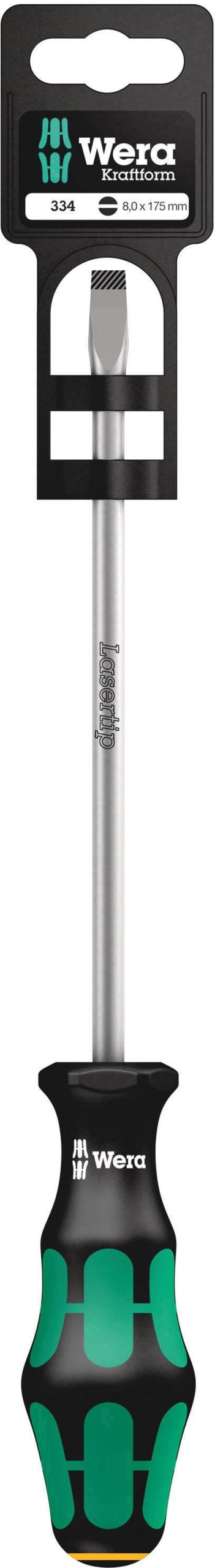 Wkrętak płaski Wera 334 05100031001 Szerokość klingi: 8 mm - obrazek 1