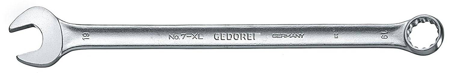Gedore 6101000 7 XL 19 Klucz płasko oczkowy Rozmiar klucza (metryczny) (tylko do tytułu) 19 mm - obrazek 1
