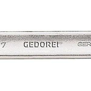 Gedore 6098700 7 1/4AF Klucz płasko oczkowy Rozmiar klucza (metryczny) (tylko do tytułu) 07 – 25 mm Gedore 6098700 7 1/4AF Klucz płasko oczkowy Rozmiar klucza (metryczny) (tylko do tytułu) 07 – 25 mm