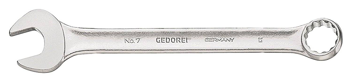 Gedore 6098700 7 1/4AF Klucz płasko oczkowy Rozmiar klucza (metryczny) (tylko do tytułu) 07 - 25 mm - obrazek 1