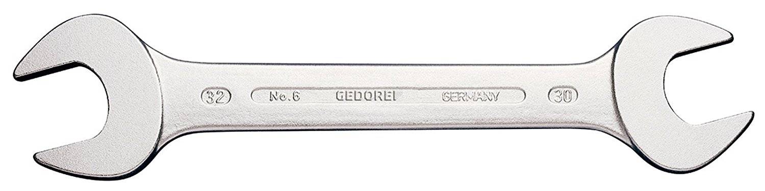Gedore 6063830 6 6X7 Klucz płaski podwójny Rozmiar klucza (metryczny) (tylko do tytułu) 6 - 7 mm - obrazek 1