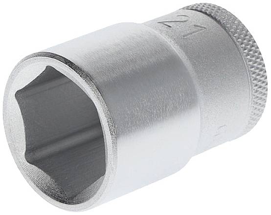 Gedore 19 21 6131500 sześciokąt Nasadka 21 mm 21 mm 1/2" - obrazek 1