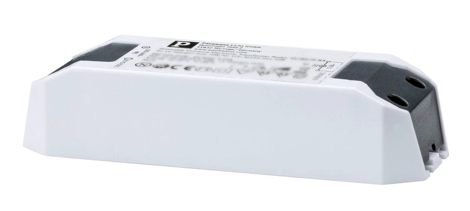 Paulmann 97767 Transformator LED Stałonapięciowy 65 W 5.4 A 12 V/AC Ściemniacz, Możlowość stosowania w meblach 1 szt. - obrazek 1