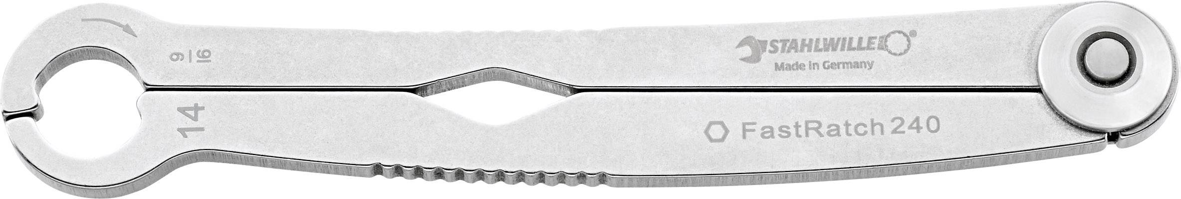 Stahlwille 41101313 240 13-1/2 Klucz pierścieniowy z grzechotką 1 szt. Rozmiar klucza (metryczny) (tylko do tytułu) 13 m - obrazek 1
