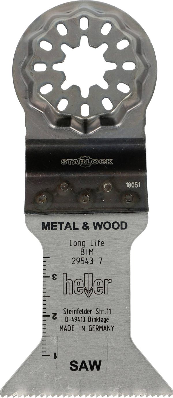 Heller 29543 7 bimetal Ostrze do multinarzędzia 1 szt. 1 szt.