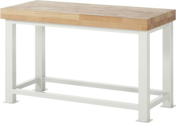 RAU 03 SLW-157B10S.12 Stół warsztatowy do dużych obciążeń (S x W x G) 1500 x 900 x 700 mm szary błyszczący - obrazek 1