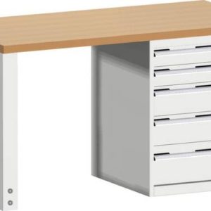 Bott 41003446.16V Stół warsztatowy (S x W x G) 1500 x 840 x 750 mm szary błyszczący Bott 41003446.16V Stół warsztatowy (S x W x G) 1500 x 840 x 750 mm szary błyszczący