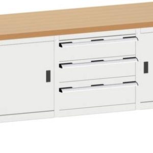 Bott 41002056.16V Stół warsztatowy (S x W x G) 2000 x 840 x 750 mm szary błyszczący Bott 41002056.16V Stół warsztatowy (S x W x G) 2000 x 840 x 750 mm szary błyszczący