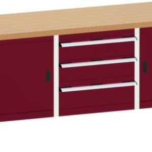 Bott 41002056.24V Stół warsztatowy (S x W x G) 2000 x 840 x 750 mm szary błyszczący Bott 41002056.24V Stół warsztatowy (S x W x G) 2000 x 840 x 750 mm szary błyszczący